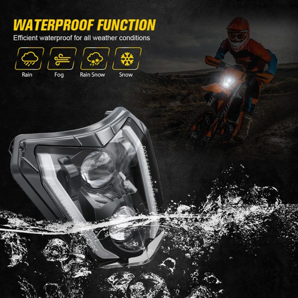 wasserdichter KTM Exc LED-Scheinwerfer